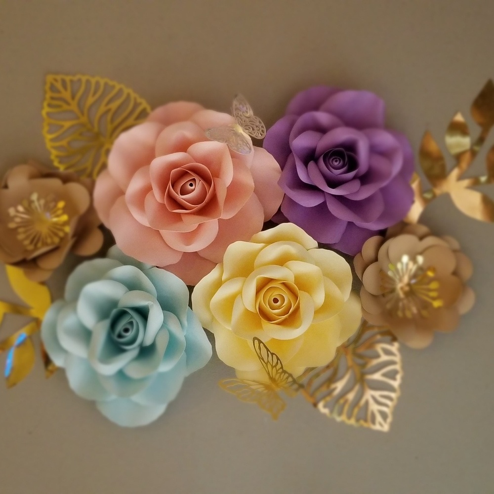 Paper flowers - Picture 6 of 6